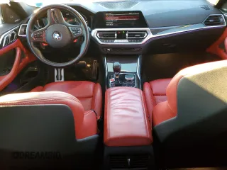 2022 BMW M4 Competition xDrive with VIN WBS43AZ04NCH63092, listed as a Copart auction lot 82415294 with 35,659 mi miles and Salvage Title. Bid and sale history available at carsss.com. Image 8.