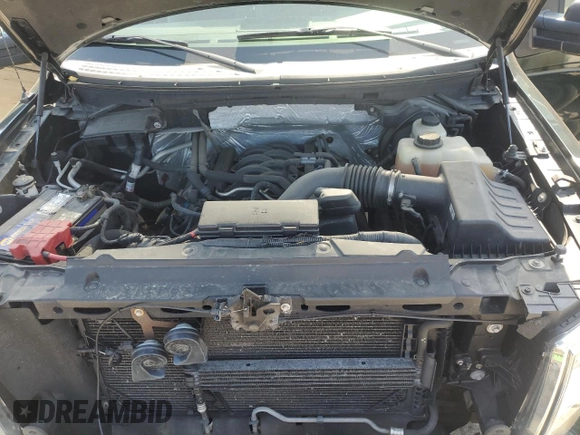 2012 Ford F-150 XL with VIN 1FTFX1EF1CFB33456, listed as a Copart auction lot 62289755 with 102,846 mi miles and Salvage title. Bid and sale history available at DreamBid. Image 11.