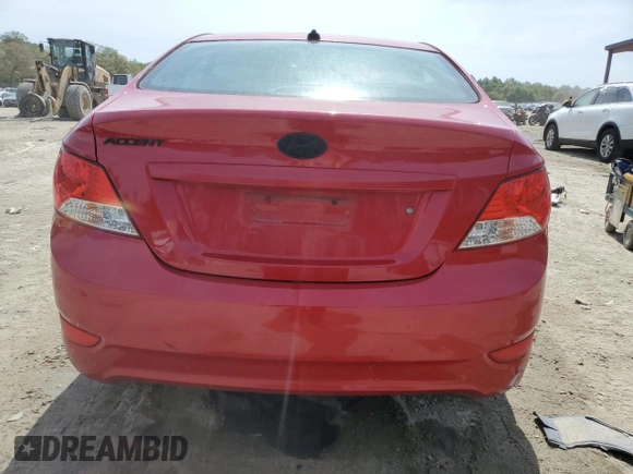 2013 Hyundai Accent GLS z VIN KMHCU4AE2DU461620, wystawiony jako Copart lot #53939795 z przebiegiem 206 137 mil mil oraz Szkoda całkowita • Salvage title. Historia ofert i sprzedaży dostępna na DreamBid. Obrazek 6.