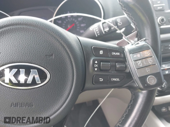 2017 Kia Sedona LX with VIN KNDMB5C16H6237873, listed as a IAAI auction lot 41914092 with 105,900 mi miles and . Bid and sale history available at DreamBid. Image 11.