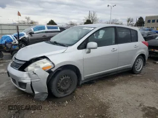 2007 Nissan Versa 1.8 S with VIN 3N1BC13E77L407861, listed as a Copart auction lot 49448835 with 211,684 mi miles and Salvage Title. Bid and sale history available at carsss.com. Image 1.