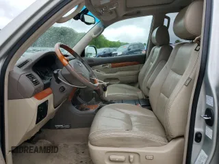 2003 Lexus GX 470 z VIN JTJBT20X230019515, wystawiony jako Copart lot #58790725 z przebiegiem 238 380 mil mil oraz Tytuł czysty. Historia ofert i sprzedaży dostępna na DreamBid. Obrazek 7.