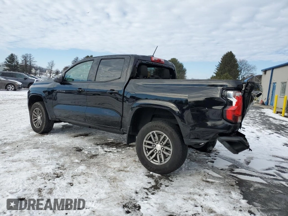 2023 Chevrolet Colorado 2WD LT with VIN 1GCGSCEC0P1123797, listed as a Copart auction lot 41610745 with 35,637 mi miles and Salvage title. Bid and sale history available at DreamBid. Image 2.
