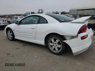 2000 Mitsubishi Eclipse GT with VIN 4A3AC54L2YE042887, listed as a Copart auction lot 85121084 with 99,333 mi miles and Salvage Title. Bid and sale history available at carsss.com. Image 2.