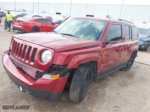 2016 Jeep Patriot Sport with VIN 1C4NJPBB4GD777312, listed as a IAAI auction lot 41906384 with 154,751 mi miles. Bid and sale history available at carsss.com. Image 2.