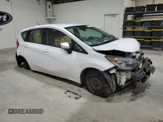 2017 Nissan Note S Plus with VIN 3N1CE2CP6HL358000, listed as a Copart auction lot 57569655 with Not provided miles and Clean title. Bid and sale history available at DreamBid. Image 4.
