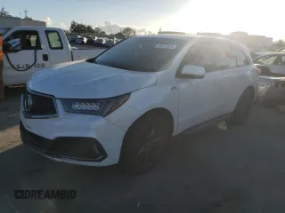 2020 Acura MDX w/Technology/A-Spec Pkg with VIN 5J8YD4H07LL010130, listed as a Copart auction lot 78257974 with 0 mi miles and Salvage Title. Bid and sale history available at carsss.com. Image 1.