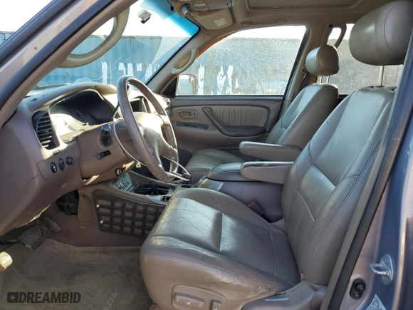 2001 Toyota Sequoia Limited with VIN 5TDBT48A61S022376, listed as a Copart auction lot 89302075 with 278,246 mi miles and Salvage Title. Bid and sale history available at carsss.com. Image 7.