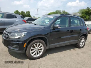 2017 Volkswagen Tiguan S with VIN WVGBV7AXXHK047739, listed as a Copart auction lot 59831295 with 66,350 mi miles and Clean title. Bid and sale history available at DreamBid. Image 1.
