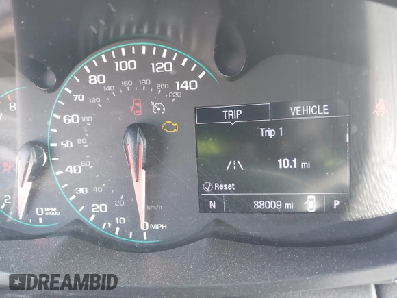 2020 Chevrolet Trax LS with VIN 3GNCJNSB6LL208534, listed as a IAAI auction lot 41923764 with 88,009 mi miles. Bid and sale history available at carsss.com. Image 16.