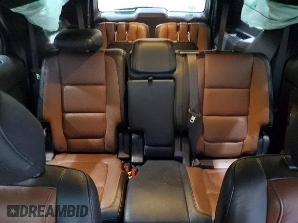 2015 Ford Explorer Limited with VIN 1FM5K8F89FGB49773, listed as a Copart auction lot 46528375 with 96,557 mi miles and Salvage Title. Bid and sale history available at DreamBid. Image 10.