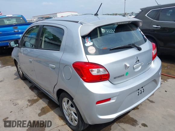 2017 Mitsubishi Mirage SE z VIN ML32A4HJ4HH002795, wystawiony jako IAAI lot #42063244 z przebiegiem 111 378 mil mil oraz . Historia ofert i sprzedaży dostępna na DreamBid. Obrazek 3.