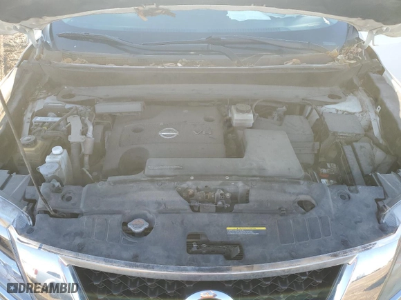 2015 Nissan Pathfinder Platinum with VIN 5N1AR2MN0FC650803, listed as a Copart auction lot 46279635 with 95,399 mi miles and Salvage Title. Bid and sale history available at carsss.com. Image 12.