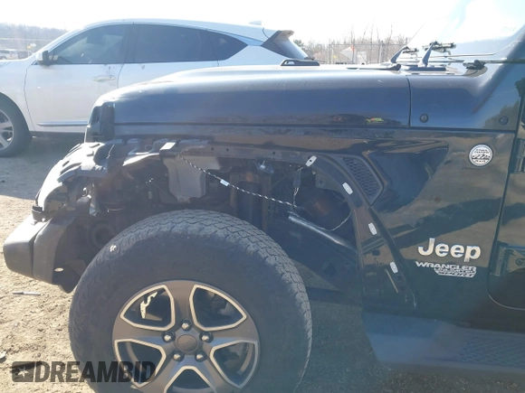 2018 Jeep Wrangler Unlimited Sport с VIN 1C4HJXDG4JW110788, выставлен на аукционе IAAI как лот 41796075 с пробегом 69 378 миль миль и . История ставок и продаж доступна на DreamBid. Изображение 6.