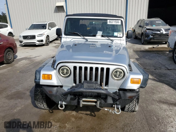 2005 Jeep Wrangler Rubicon with VIN 1J4FA69S75P383071, listed as a Copart auction lot 86371504 with 92,951 mi miles and Salvage Title. Bid and sale history available at carsss.com. Image 5.