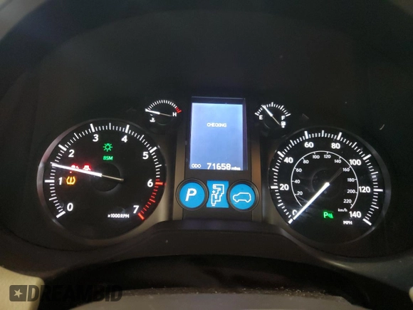 2018 Lexus GX 460 z VIN JTJBM7FX1J5198387, wystawiony jako Copart lot #52737555 z przebiegiem 71 658 mil mil oraz Szkoda całkowita • Salvage title. Historia ofert i sprzedaży dostępna na DreamBid. Obrazek 9.