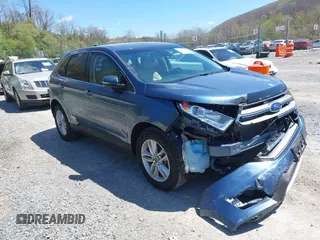 2018 Ford Edge SEL with VIN 2FMPK4J86JBB97840, listed as a IAAI auction lot 42027415 with 64,954 mi miles. Bid and sale history available at carsss.com. Image 1.