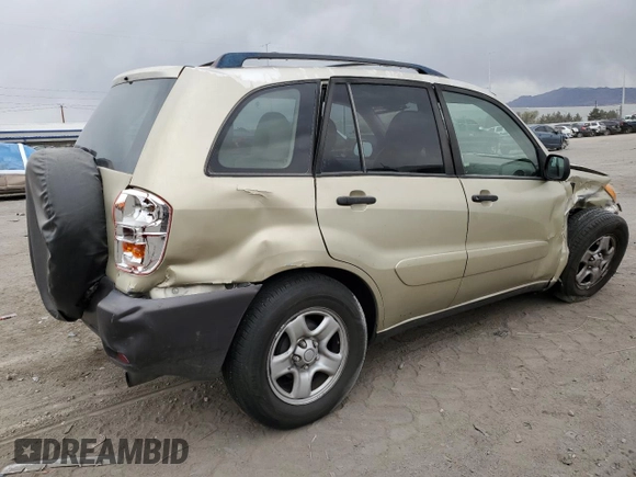 2003 Toyota RAV4 with VIN JTEGH20V030092631, listed as a Copart auction lot 48082395 with 189,802 mi miles and Salvage Title. Bid and sale history available at DreamBid. Image 3.