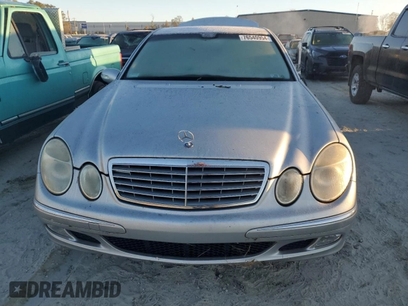 2003 Mercedes-Benz E-Class 3.2L with VIN WDBUF65JX3A109227, listed as a Copart auction lot 76540954 with 108,222 mi miles and Salvage Title. Bid and sale history available at carsss.com. Image 5.