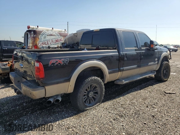 2014 Ford Super Duty F-250 SRW XL with VIN 1FT7W2BT8EEA53104, listed as a Copart auction lot 47378485 with 0 mi miles and Salvage Title. Bid and sale history available at carsss.com. Image 3.