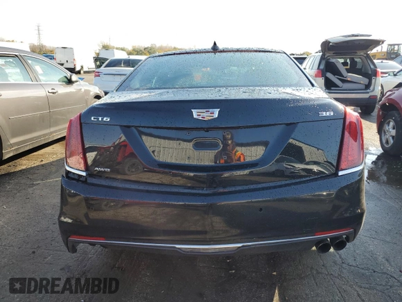 2018 Cadillac CT6 AWD z VIN 1G6KB5RS3JU144191, wystawiony jako Copart lot #77696174 z przebiegiem Nie podano mil oraz Szkoda całkowita • Salvage title. Historia ofert i sprzedaży dostępna na DreamBid. Obrazek 6.