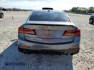 2020 Acura TLX w/A-Spec Pkg with VIN 19UUB1F69LA008949, listed as a Copart auction lot 82822814 with 57,244 mi miles and Non Repairable. Bid and sale history available at carsss.com. Image 6.
