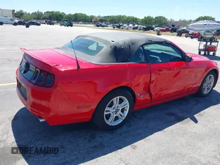 2014 Ford Mustang V6 with VIN 1ZVBP8EM8E5234165, listed as a IAAI auction lot 41845442 with 78,929 mi miles. Bid and sale history available at carsss.com. Image 4.