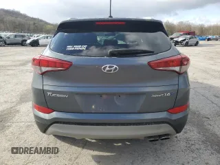2017 Hyundai Tucson Value with VIN KM8J33A24HU457326, listed as a Copart auction lot 52139635 with 145,977 mi miles and Clean Title. Bid and sale history available at carsss.com. Image 6.