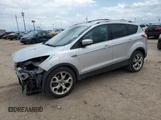 2013 Ford Escape Titanium z VIN 1FMCU9J9XDUC14748, wystawiony jako Copart lot #62339515 z przebiegiem 109 149 mil mil oraz Szkoda całkowita • Salvage title. Historia ofert i sprzedaży dostępna na DreamBid. Obrazek 1.
