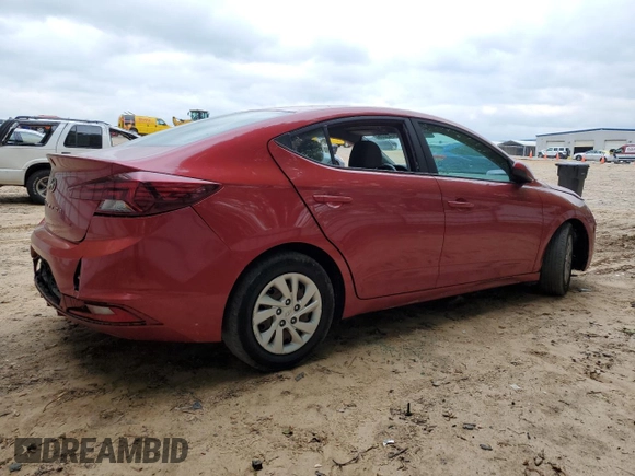 2019 Hyundai Elantra SE with VIN 5NPD74LF3KH468203, listed as a Copart auction lot 53043005 with 99,398 mi miles and Salvage Title. Bid and sale history available at DreamBid. Image 3.