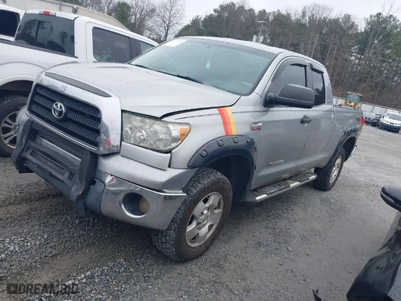 2007 Toyota Tundra SR5 with VIN 5TBRV54177S450608, listed as a IAAI auction lot 41615975 with 242,261 mi miles. Bid and sale history available at carsss.com. Image 2.