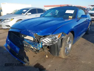 2017 Ford Mustang V6 with VIN 1FATP8EM7H5230609, listed as a IAAI auction lot 41466675 with 25,841 mi miles and . Bid and sale history available at carsss.com. Image 6.