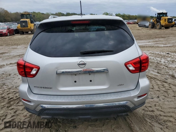 2017 Nissan Pathfinder SL with VIN 5N1DR2MM4HC641044, listed as a Copart auction lot 52765885 with 138,571 mi miles and Salvage Title. Bid and sale history available at carsss.com. Image 6.