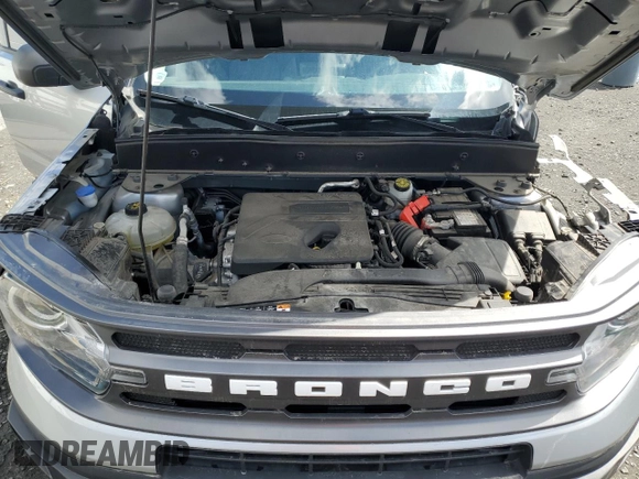 2021 Ford Bronco Sport Big Bend with VIN 3FMCR9B66MRA84822, listed as a Copart auction lot 54583725 with 67,813 mi miles and Salvage title. Bid and sale history available at DreamBid. Image 12.