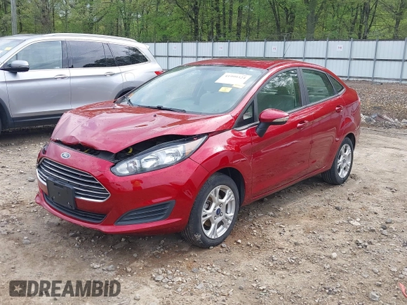 2016 Ford Fiesta SE with VIN 3FADP4BJ4GM118382, listed as a IAAI auction lot 41999324 with 91,440 mi miles. Bid and sale history available at carsss.com. Image 2.