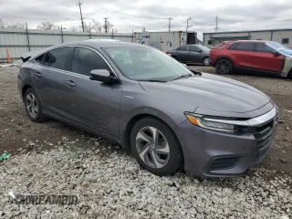 2019 Honda Insight EX with VIN 19XZE4F58KE031476, listed as a Copart auction lot 50836245 with 103,894 mi miles and Salvage Title. Bid and sale history available at DreamBid. Image 4.