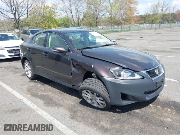 2012 Lexus IS 250 with VIN JTHCF5C22C5058607, listed as a IAAI auction lot 42055154 with 205,661 mi miles and . Bid and sale history available at DreamBid. Image 17.