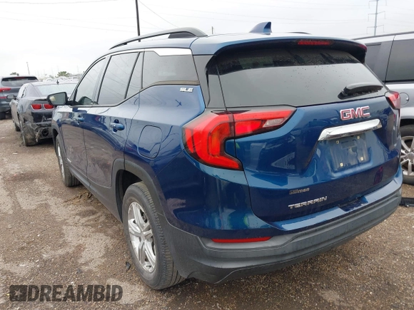 2020 GMC Terrain SLE with VIN 3GKALMEV2LL154731, listed as a IAAI auction lot 42192219 with 108,033 mi miles and . Bid and sale history available at DreamBid. Image 3.