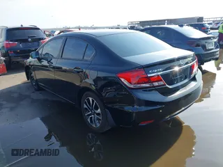 2015 Honda Civic EX z VIN 19XFB2F81FE001106, wystawiony jako IAAI lot #42413811 z przebiegiem 124 042 mil mil oraz . Historia ofert i sprzedaży dostępna na DreamBid. Obrazek 3.