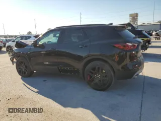 2022 Chevrolet Blazer LT z VIN 3GNKBDRSXNS149893, wystawiony jako Copart lot #75514104 z przebiegiem 43 310 mil mil oraz Szkoda całkowita • Salvage title. Historia ofert i sprzedaży dostępna na DreamBid. Obrazek 2.