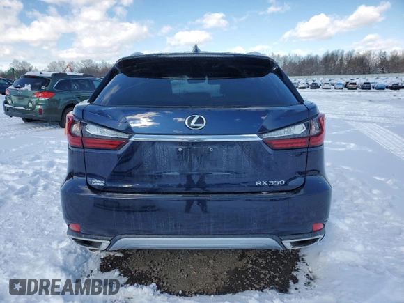 2022 Lexus RX with VIN 2T2HZMDA0NC362146, listed as a Copart auction lot 88264515 with 0 mi miles and Salvage Title. Bid and sale history available at carsss.com. Image 6.