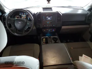 2020 Ford F-150 XL with VIN 1FTEX1CB7LKD45412, listed as a Copart auction lot 56198045 with 51,161 mi miles and Salvage title. Bid and sale history available at DreamBid. Image 8.