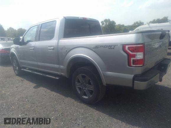 2020 Ford F-150 XL with VIN 1FTEW1E54LFB55098, listed as a IAAI auction lot 37023431 with 71,696 mi miles and . Bid and sale history available at carsss.com. Image 3.