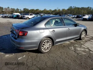 2016 Volkswagen Jetta Sedan 1.8T SEL with VIN 3VWL07AJ1GM377552, listed as a Copart auction lot 44011165 with 0 mi miles and Salvage Title. Bid and sale history available at carsss.com. Image 3.