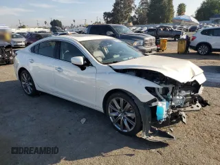 2019 Mazda 6 Grand Touring Reserve with VIN JM1GL1WY1K1509715, listed as a Copart auction lot 84119914 with 18,559 mi miles and Salvage Title. Bid and sale history available at DreamBid. Image 4.