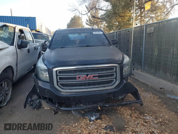 2017 GMC Yukon XL SLE with VIN 1GKS2FKC7HR216601, listed as a Copart auction lot 42554525 with 121,016 mi miles and Salvage Title. Bid and sale history available at carsss.com. Image 5.