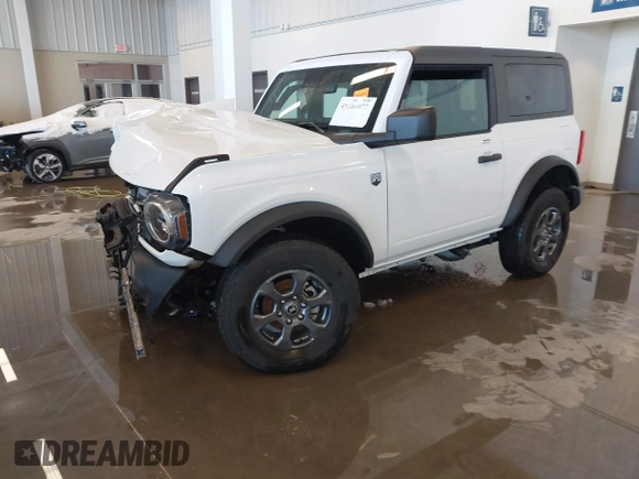 2022 Ford Bronco with VIN 1FMDE5AP7NLB47297, listed as a IAAI auction lot 41260077 with 19,780 mi miles. Bid and sale history available at carsss.com. Image 20.