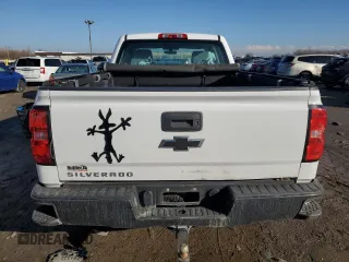 2014 Chevrolet Silverado 1500 Work Truck with VIN 1GCVKPEH3EZ325431, listed as a Copart auction lot 45658745 with 127,421 mi miles and Salvage Title. Bid and sale history available at DreamBid. Image 6.