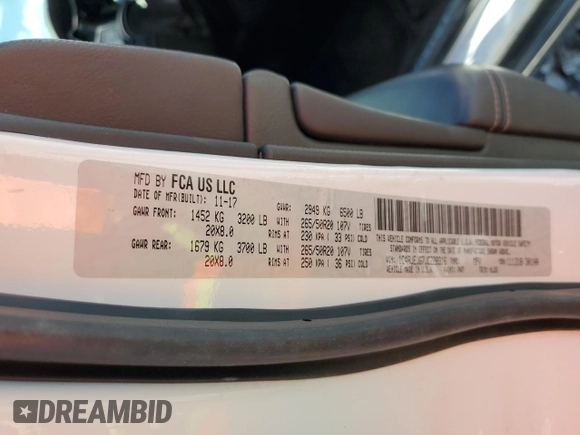 2018 Jeep Grand Cherokee Summit с VIN 1C4RJEJG7JC228316, выставлен на аукционе Copart как лот 57062435 с пробегом 99 442 миль миль и Списание • Salvage title. История ставок и продаж доступна на DreamBid. Изображение 14.