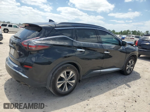 2019 Nissan Murano SV z VIN 5N1AZ2MJ5KN160207, wystawiony jako Copart lot #53182485 z przebiegiem 57 309 mil mil oraz Szkoda całkowita • Salvage title. Historia ofert i sprzedaży dostępna na DreamBid. Obrazek 3.